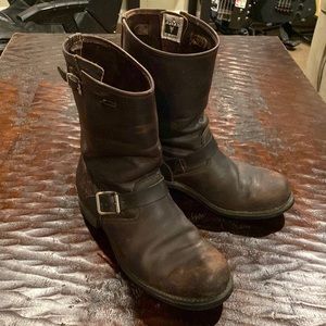 Vintage Frye Engineer Boots size 9